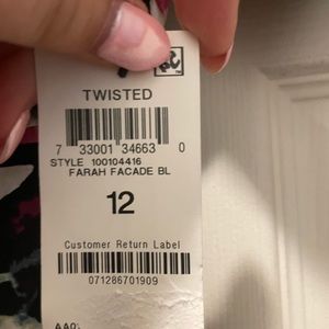 Bar 3 Women’s short sleeve puff dress with belt